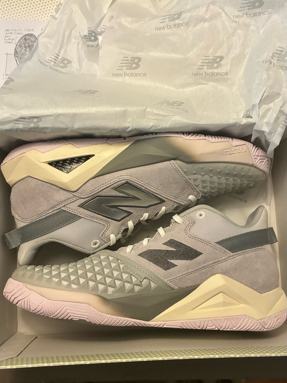 New Balance Men's gray days tennis shoes. Size 11 brand new